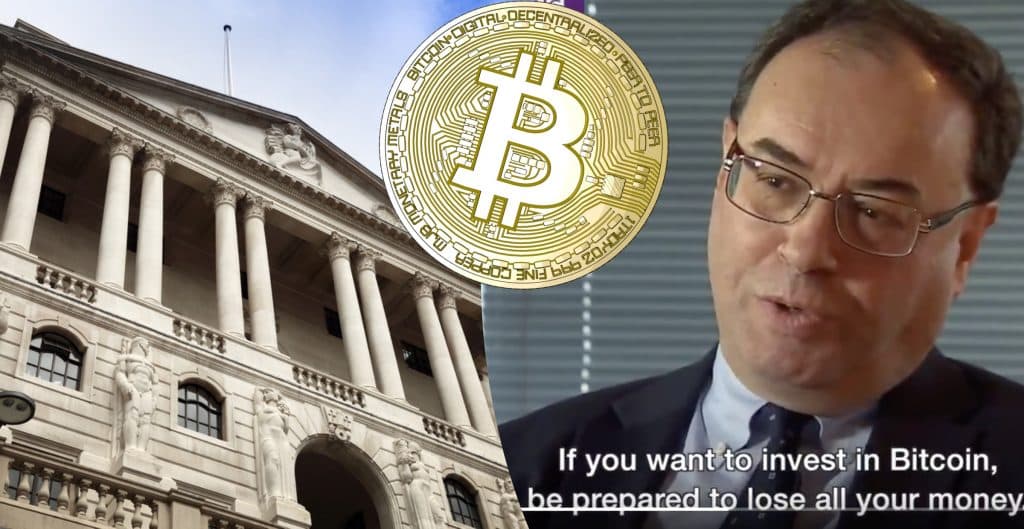 Storbritanniens nästa centralbankschef: Vill du köpa bitcoin? Var beredd på att förlora allt