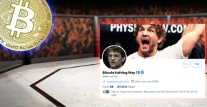 Före detta UFC-stjärna byter Twitter-namn för att uppmärksamma bitcoins halvering