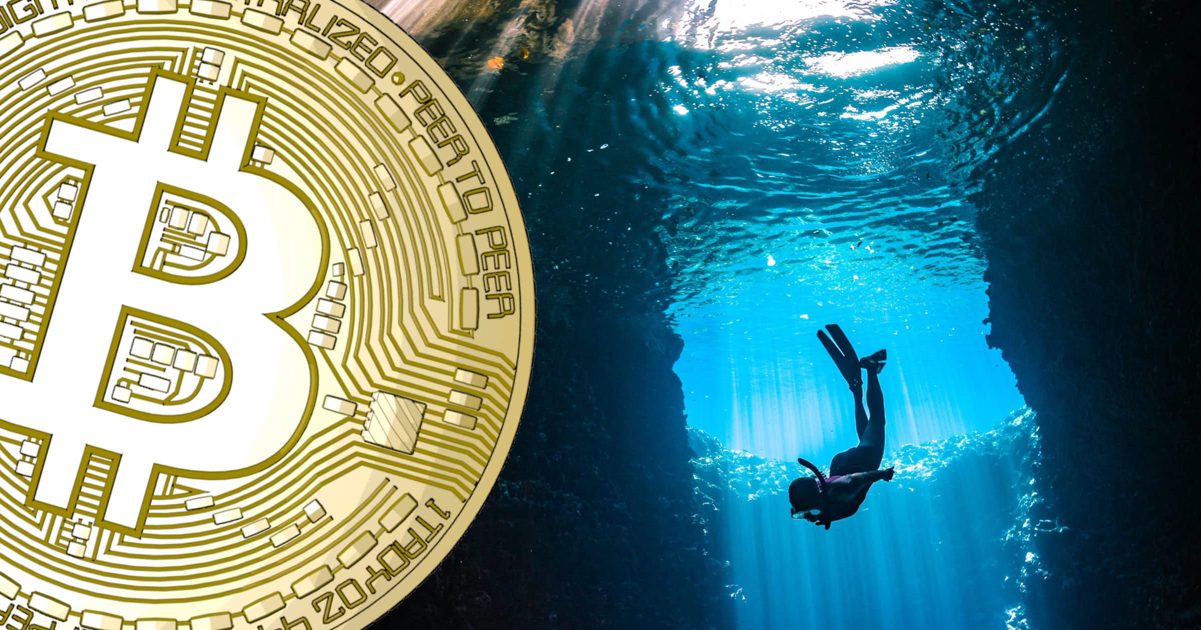 Bitcoinpriset dyker under 7 000 dollar – ner 7,6 procent sedan toppen i tisdags.