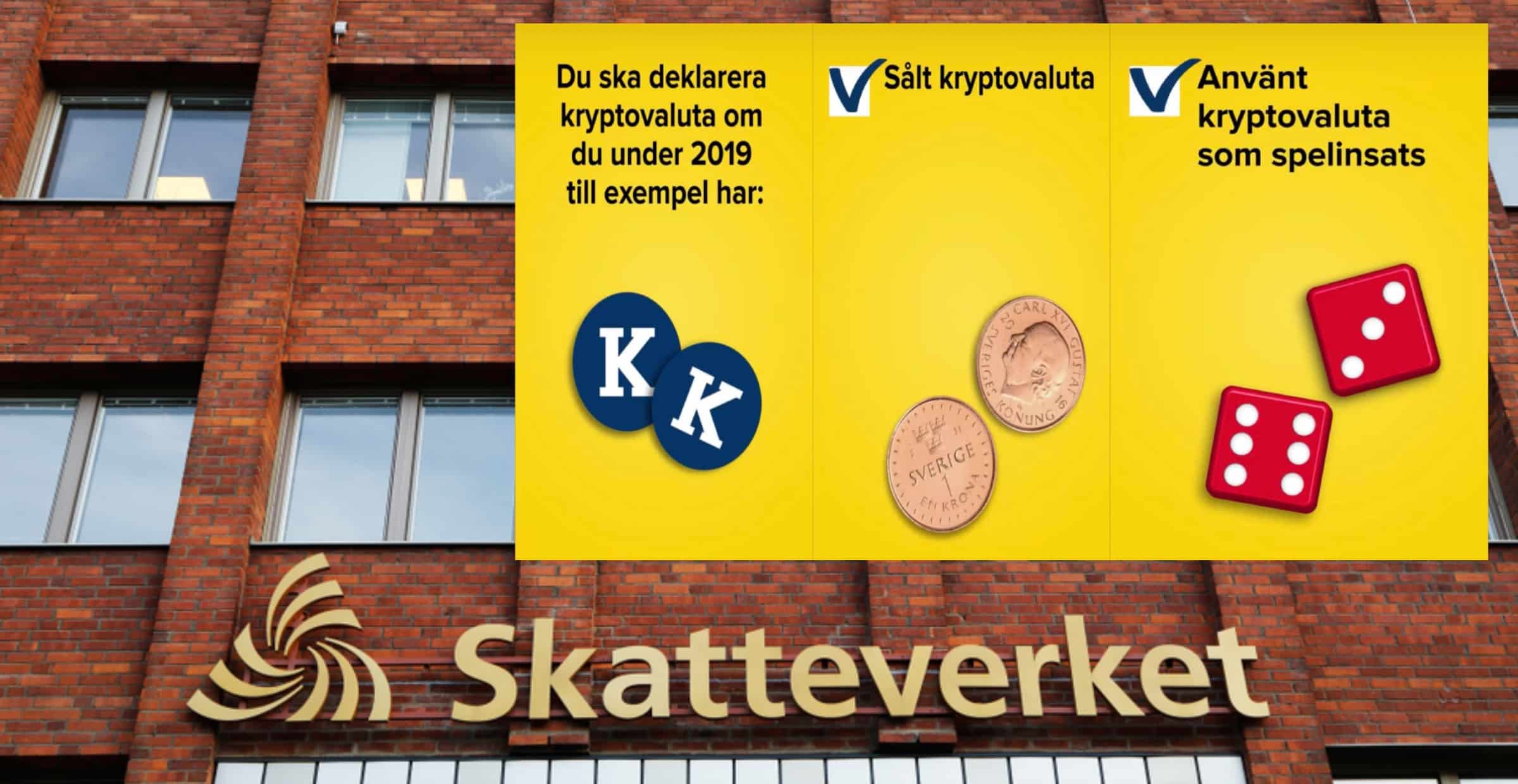 Skatteverket påminner om deklaration av kryptovalutor – på Instagram