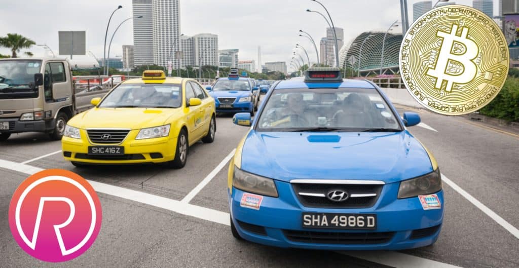 Taxibolag i Singapore låter sina kunder betala för resor med bitcoin