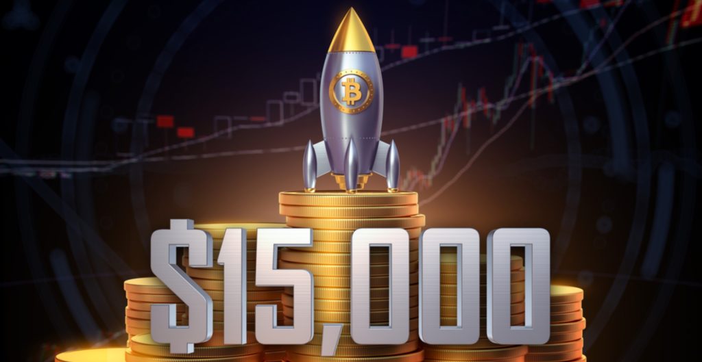 Ny undersökning visar: 42 procent tror på bitcoinpris över 15 000 dollar innan året är slut