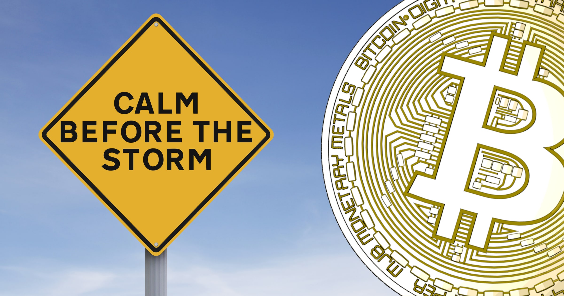 Bitcoinpriset har nu legat stilla i en månad.
