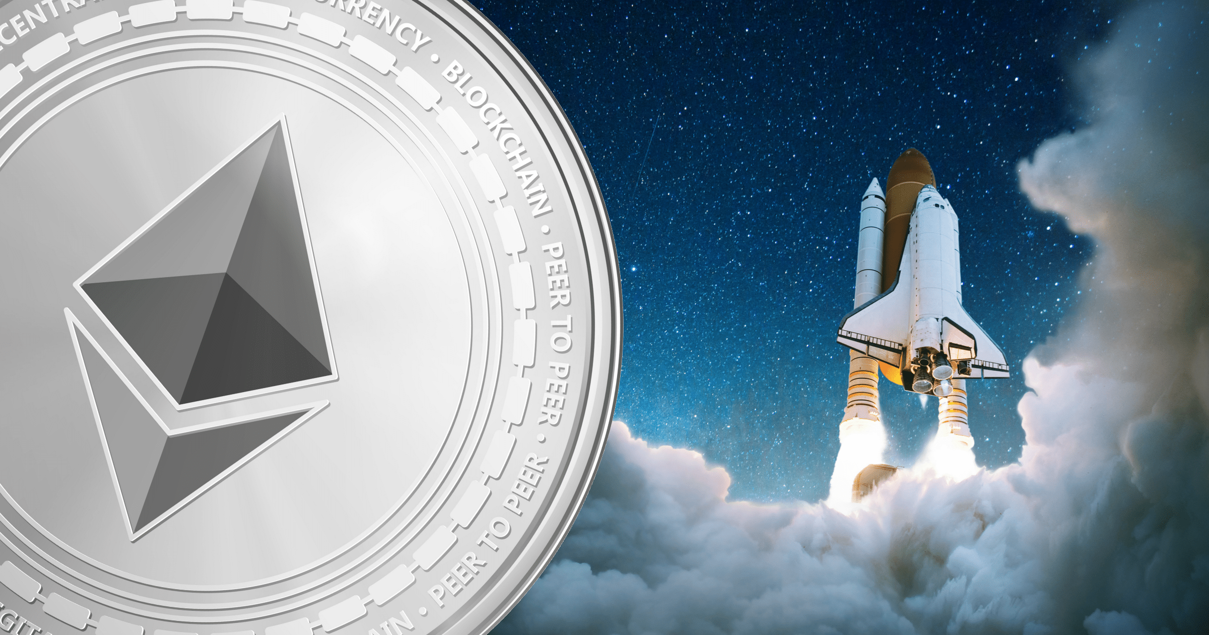 Ethereum spänner musklerna – priset rusar 11 procent på en halvtimme.
