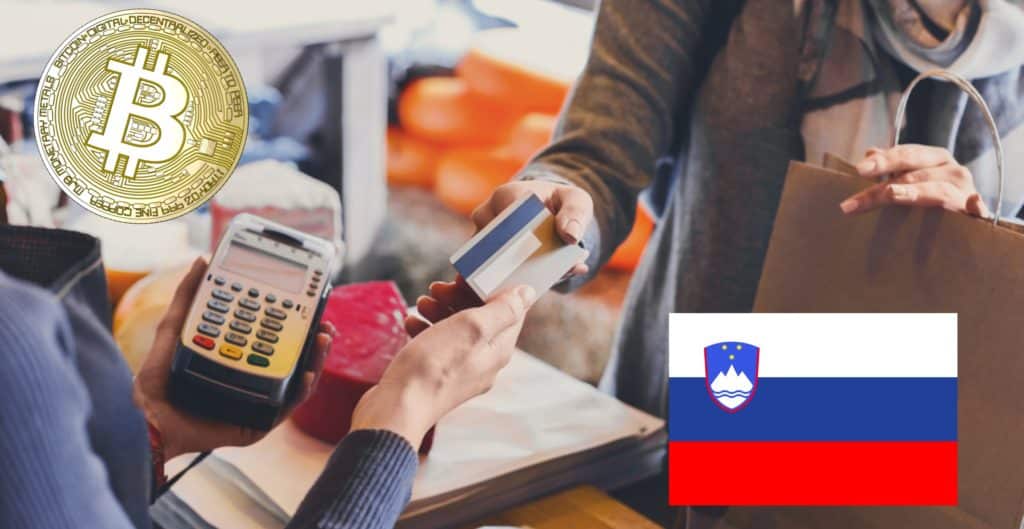 Över 1 000 butiker i Slovenien accepterar betalningar med kryptovalutor