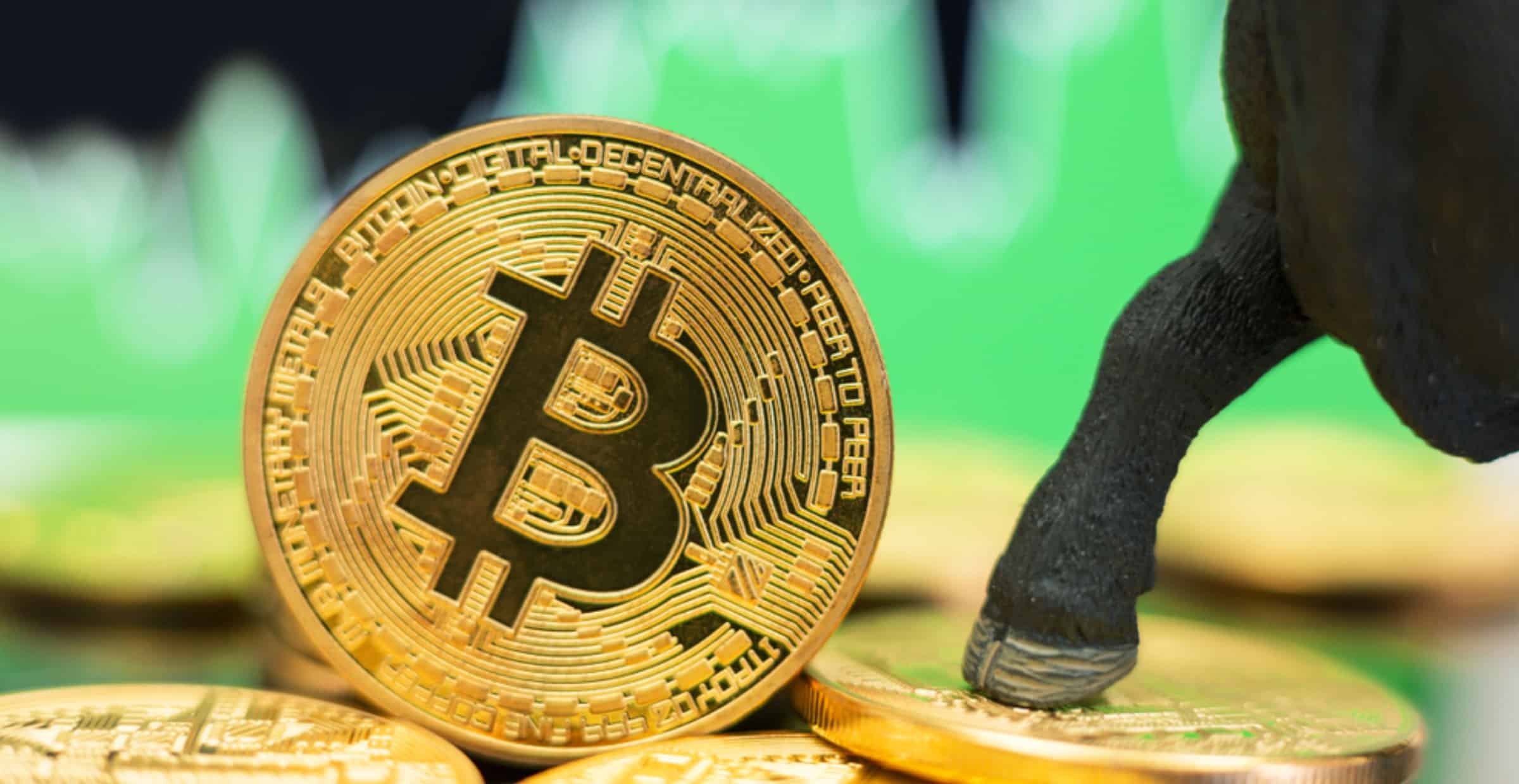 Efter snabba ökningen – bitcoinpriset når sin högsta nivå på över ett år