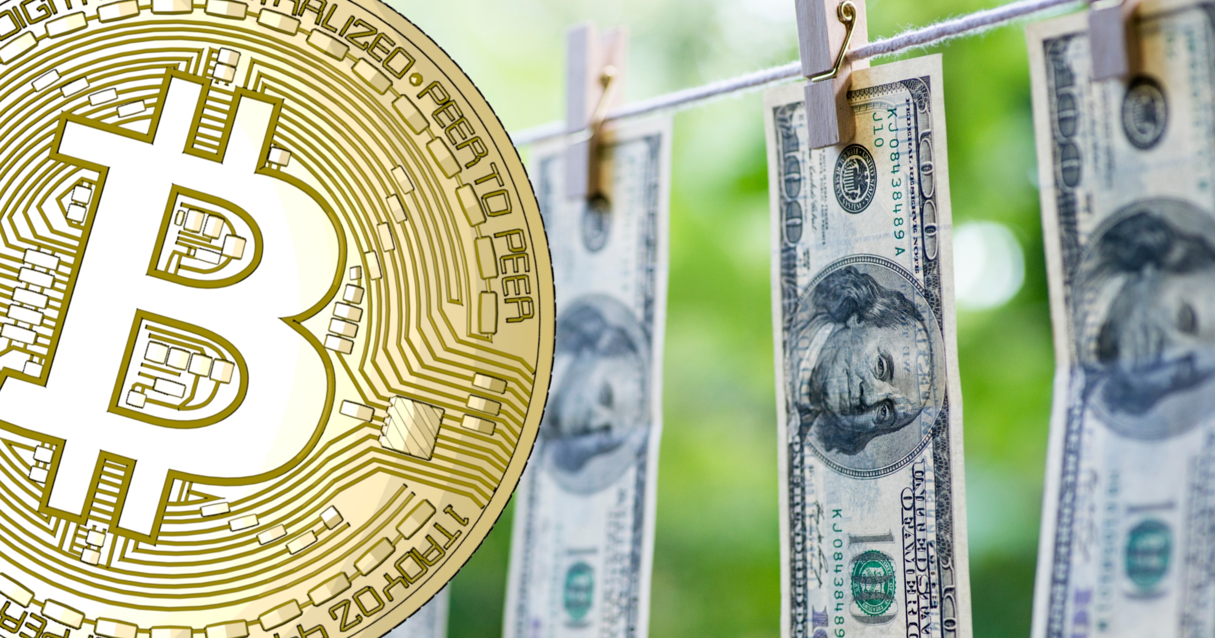 Ny rapport: Större risk för penningtvätt hos banker jämfört med kryptovalutor.