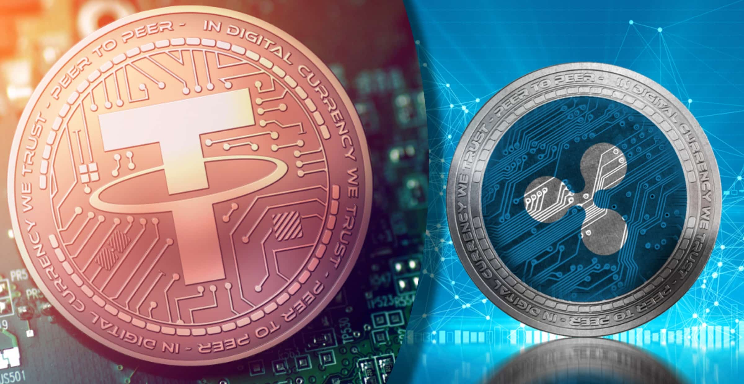 Det kontroversiella stablecoinet tether går om xrp – är nu världens tredje största kryptovaluta