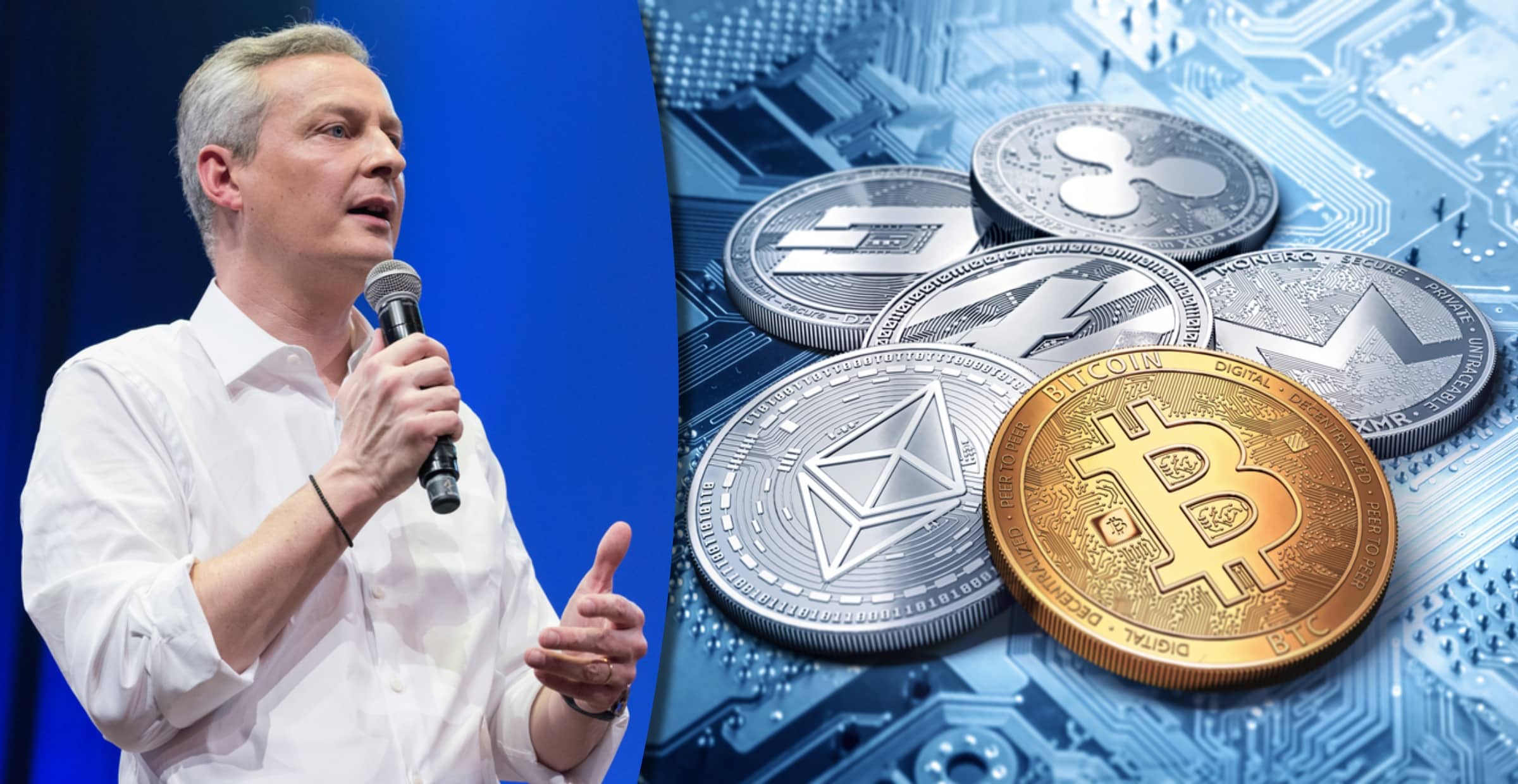 Frankrikes finansminister uttalar sig positivt om blockkedjor – kritisk till kryptovalutor