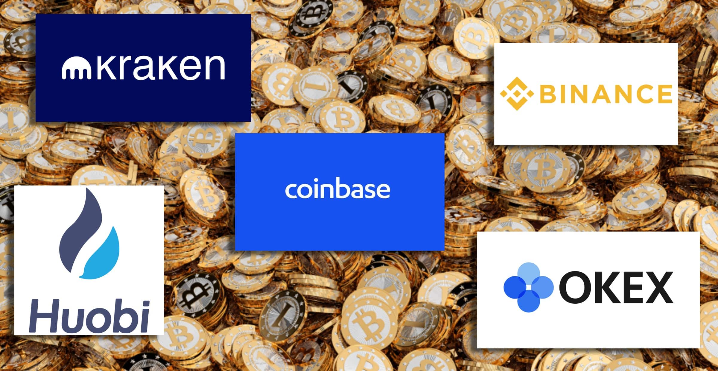 Ny data visar: Fem kryptobörser sitter på 10 procent av alla bitcoin