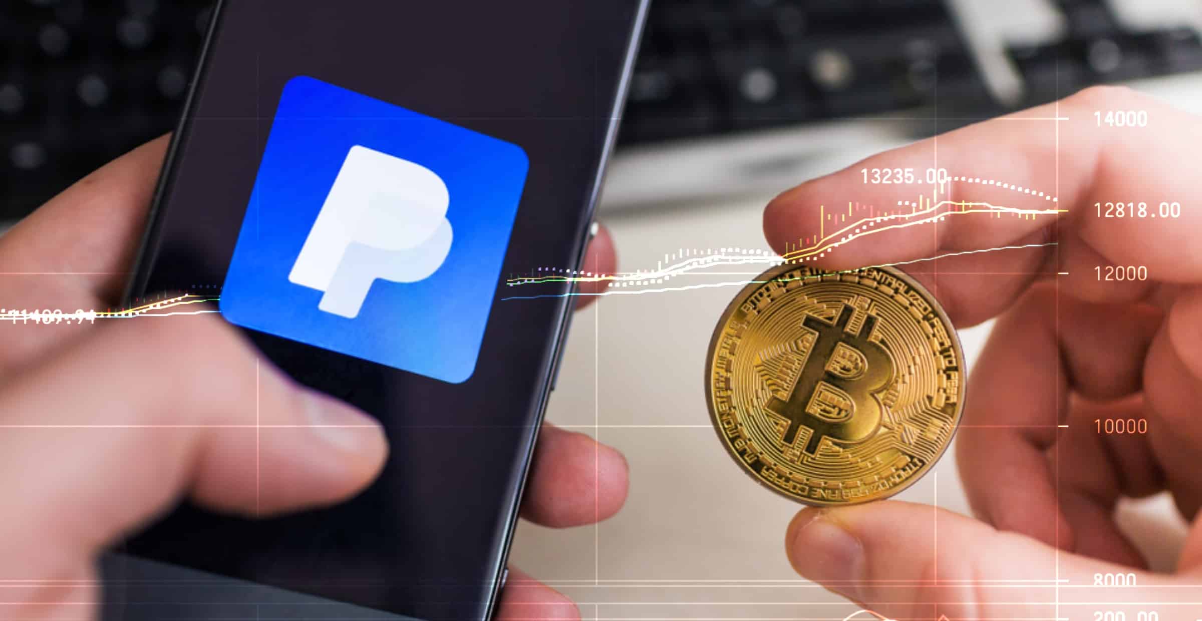 Bitcoinpriset gick över 13 000 dollar – efter att Paypal avslöjade kryptolansering