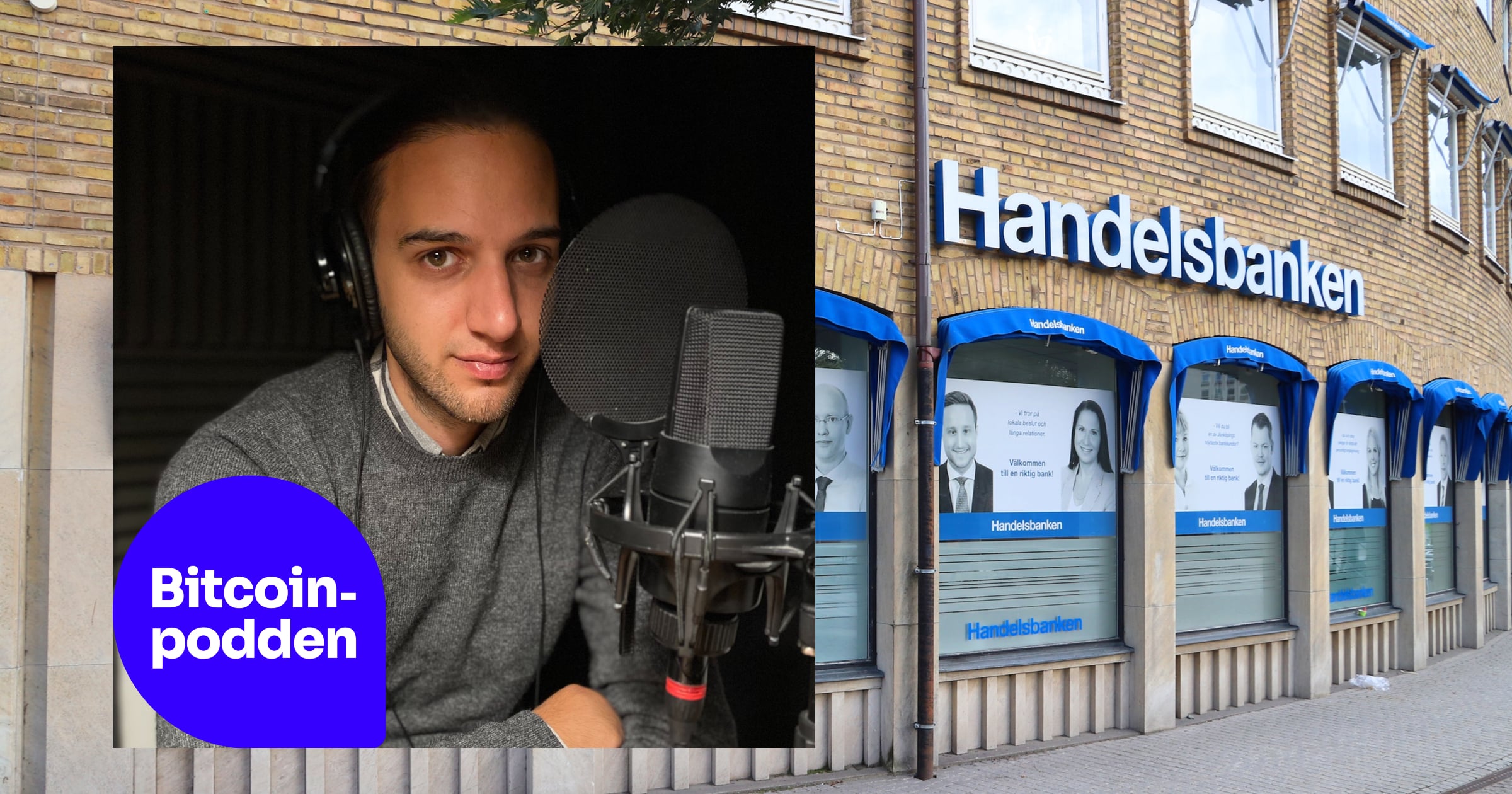 Eric Walls känga mot svenska bankers kryptomotstånd.