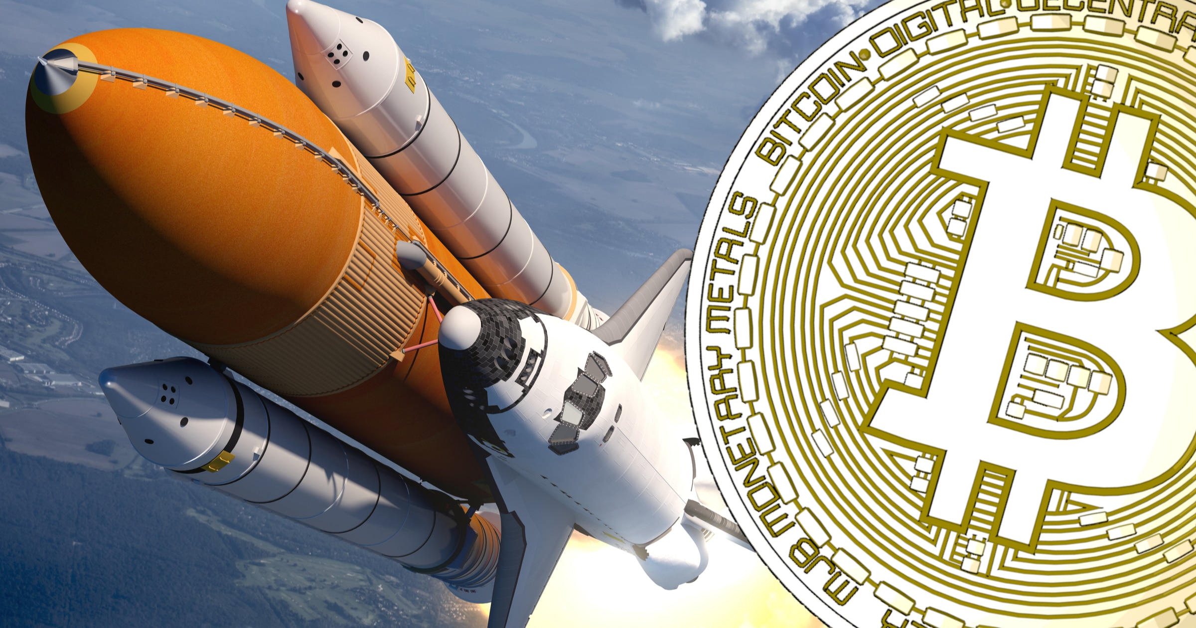 Bitcoinpriset rusar över 30 000 dollar.