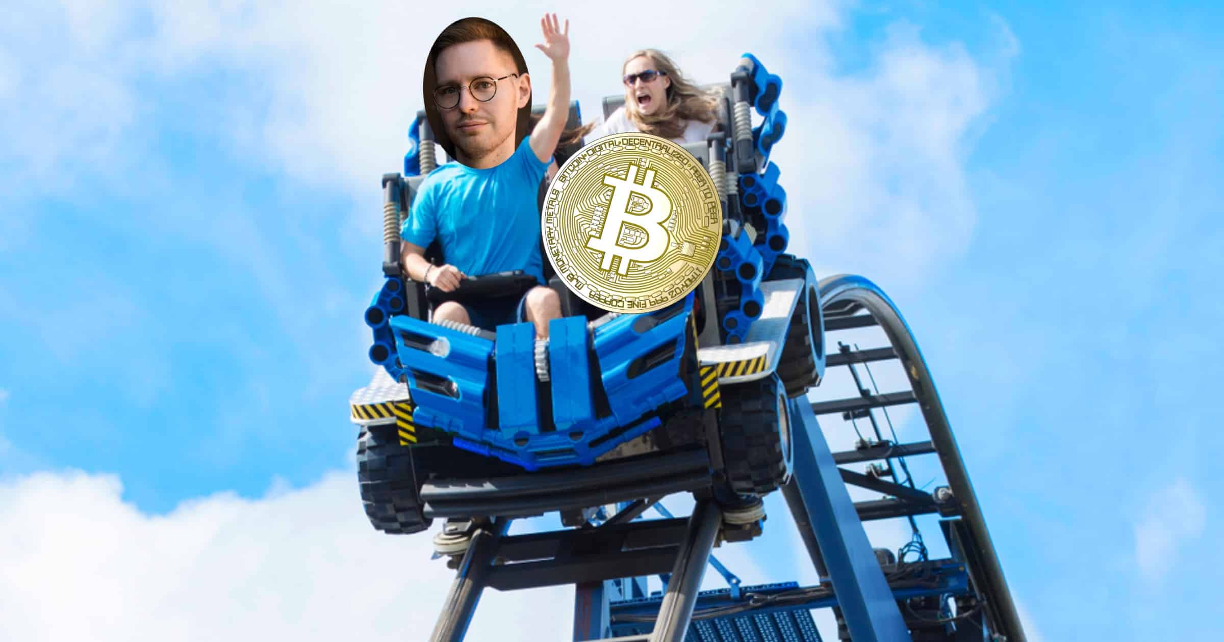 Bitcoinprisets galna timme: Tappade 7 000 dollar på femton minuter
