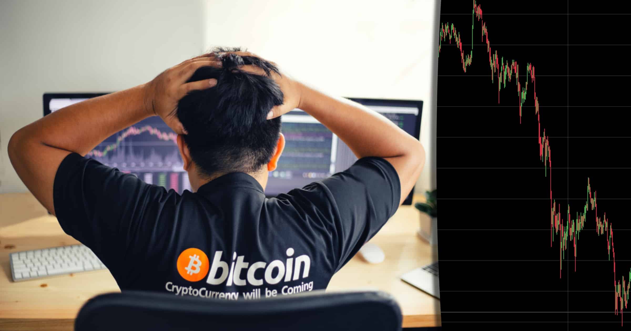 Bitcoinpriset sjunker över 9 procent – på mindre än ett dygn