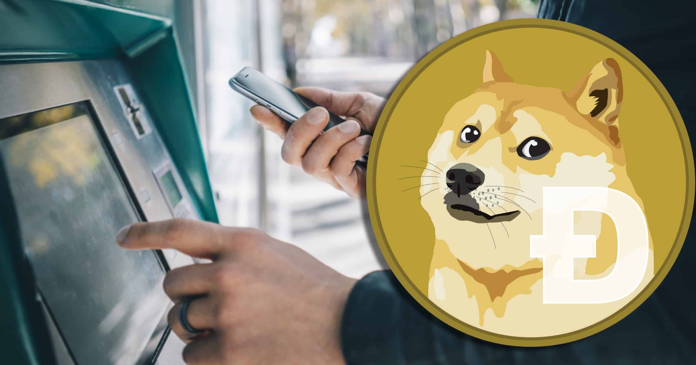 Nu finns dogecoin att köpa i 1 800 amerikanska bankomater