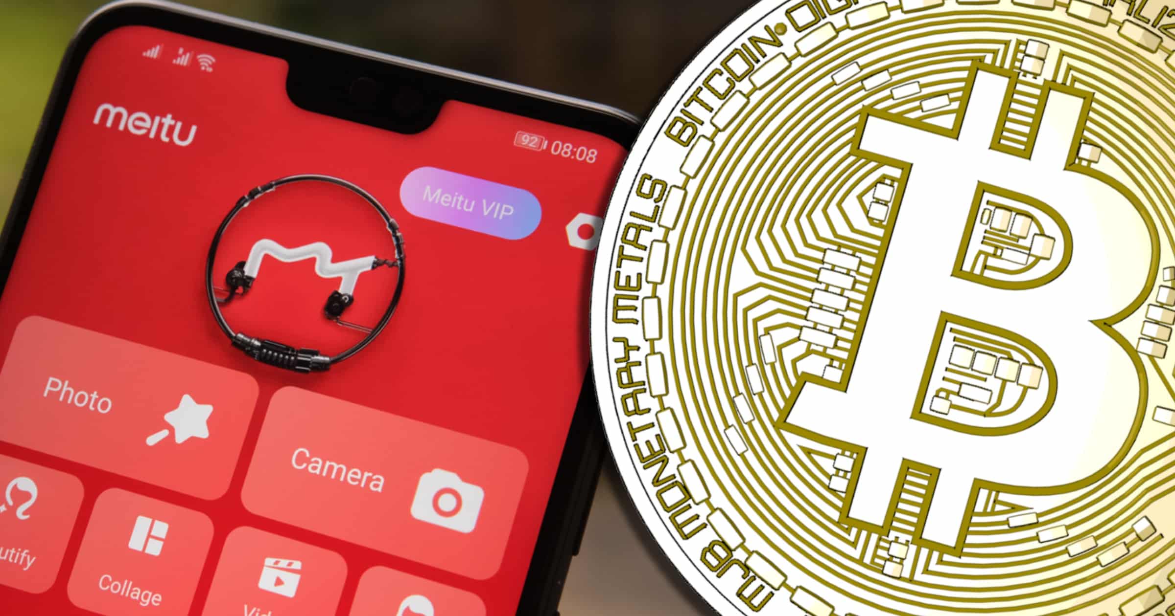 Kinesisk selfie-app köper bitcoin och ethereum för hundratals miljoner