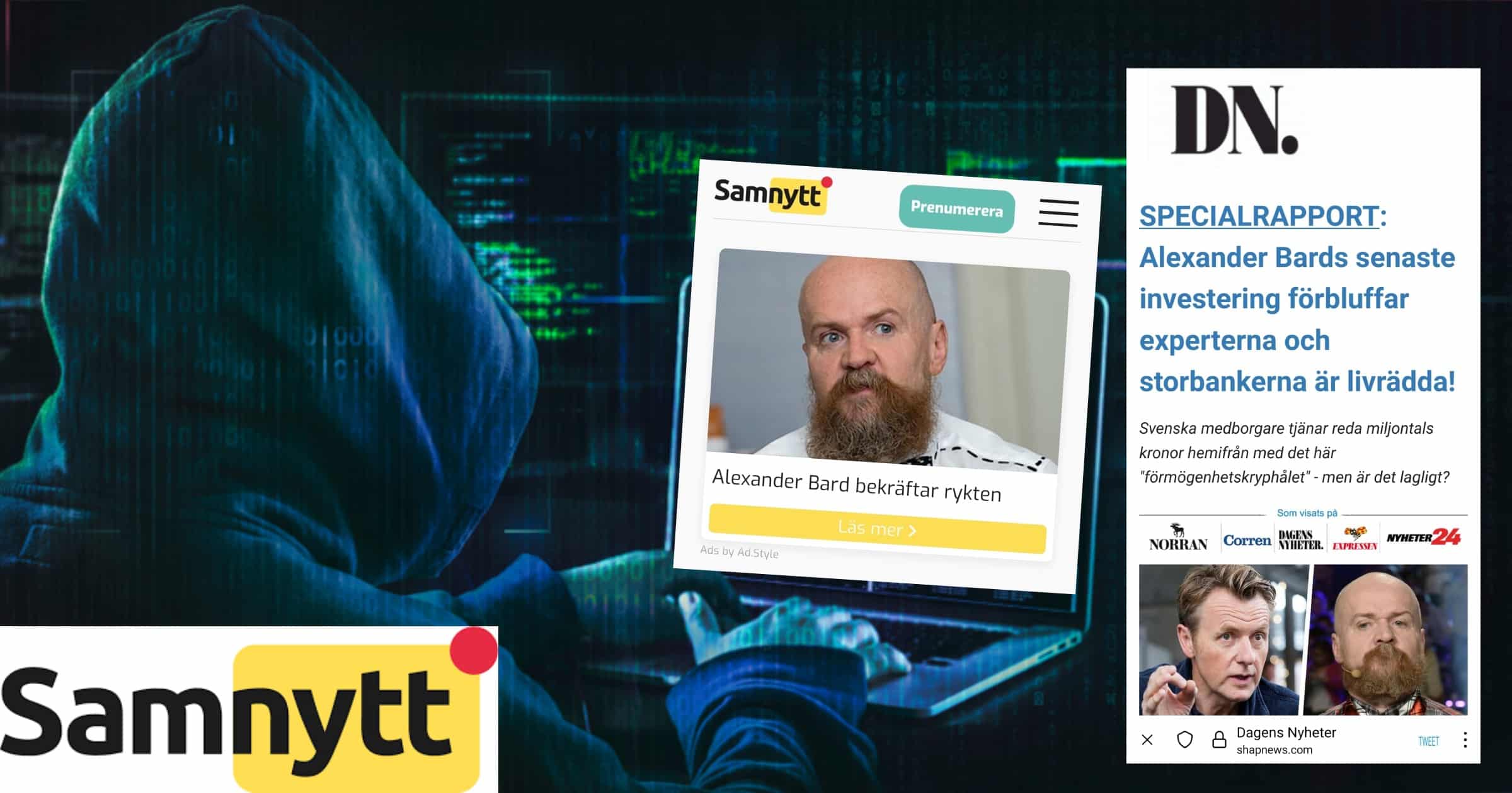 Alternativmediasajten Samnytt fick miljon av staten – gör reklam för bitcoinbluff
