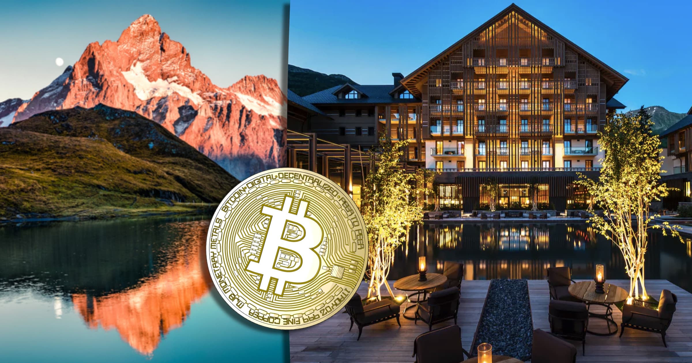 Lyxhotell i schweiziska alperna låter sina kunder betala med bitcoin