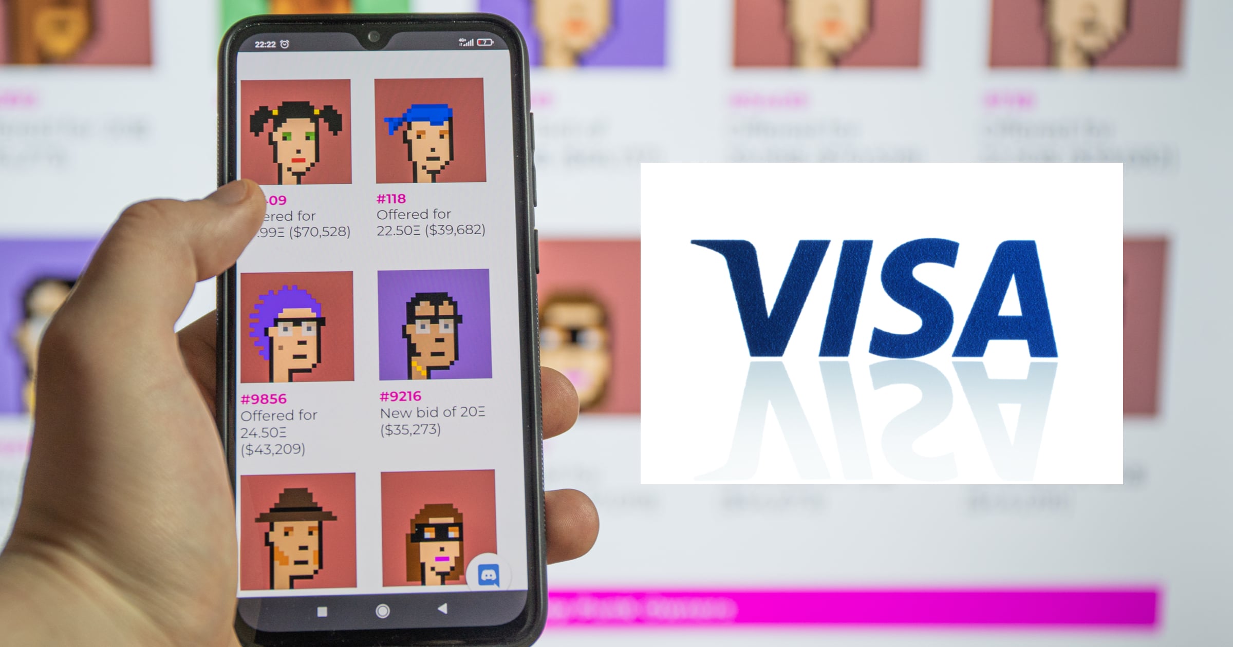 Betalkortsjätten Visa köper NFT – för över 1,3 miljoner kronor.