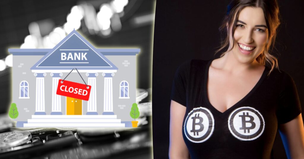 Kryptoprofilen “Bitcoin Babe”: Jag har blivit avstängd från 91 olika banker