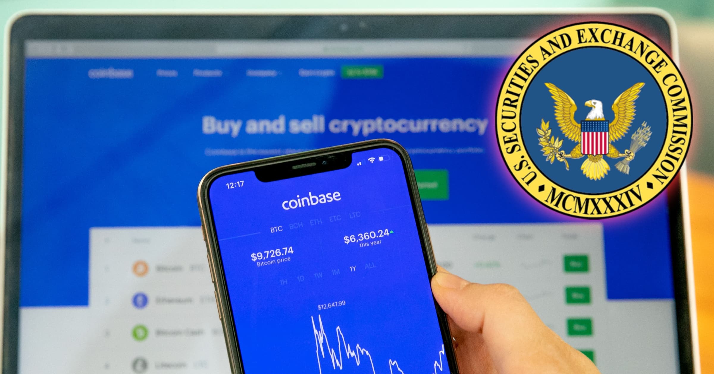 Jättebörsen Coinbase hotas av stämning från amerikansk myndighet