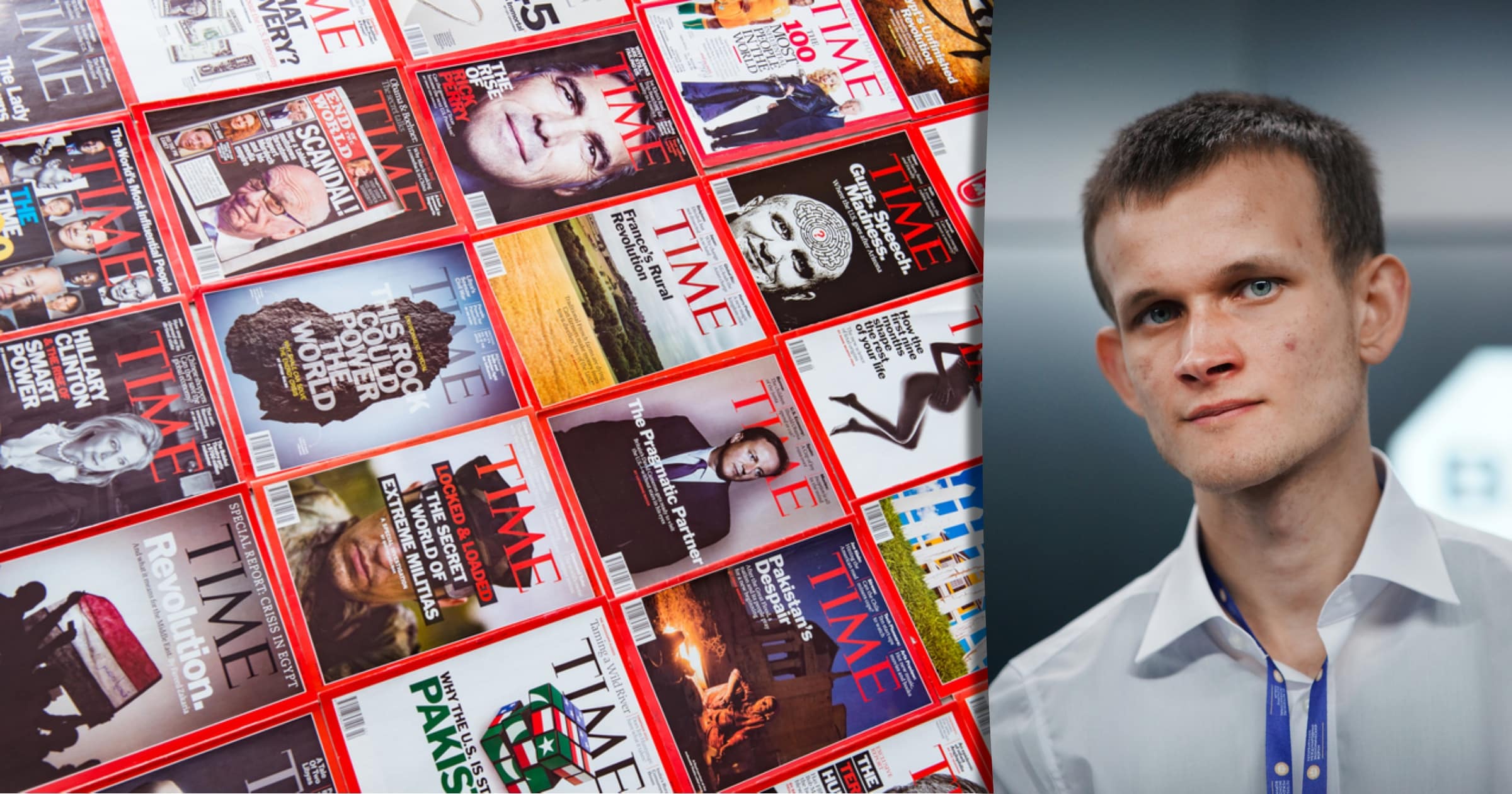 Vitalik Buterin är med på Times lista över världens mest inflytelserika personer