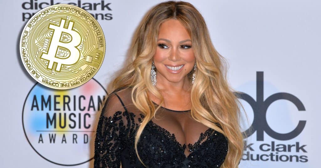 Mariah Carey samarbetar med kryptobörs för att ge gratis bitcoin till sina fans