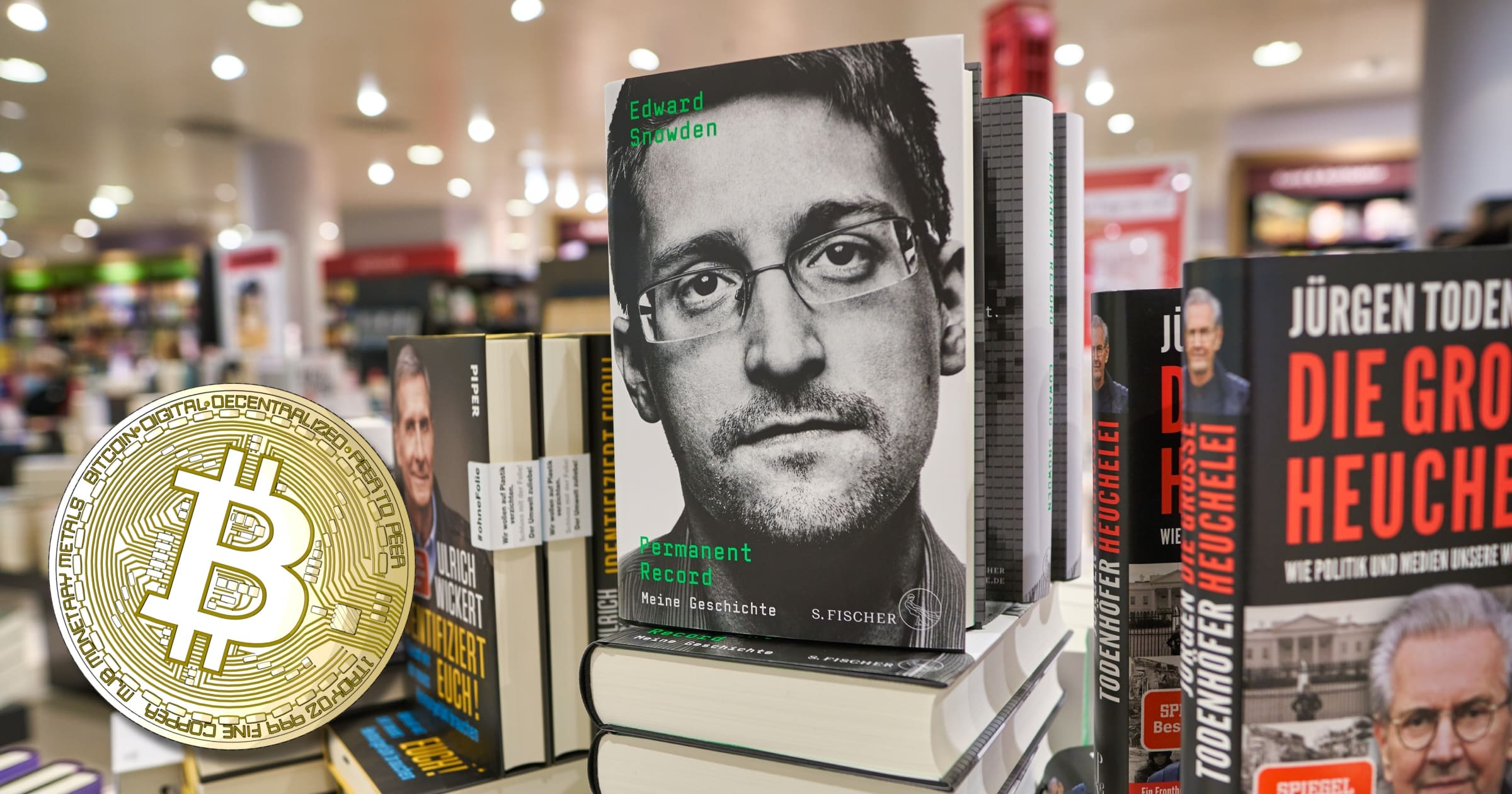 Edward Snowden: Jag använde bitcoin för att genomföra NSA-läcka