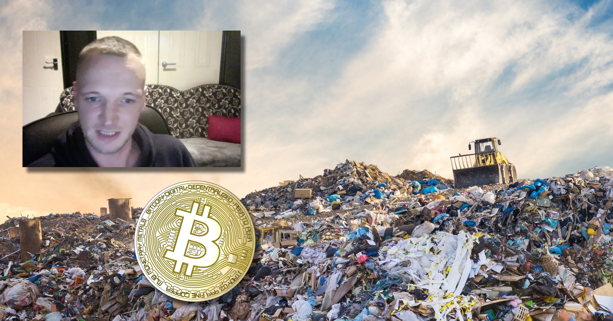 James råkade slänga tre miljarder i bitcoin – nu vill han gräva upp en soptipp