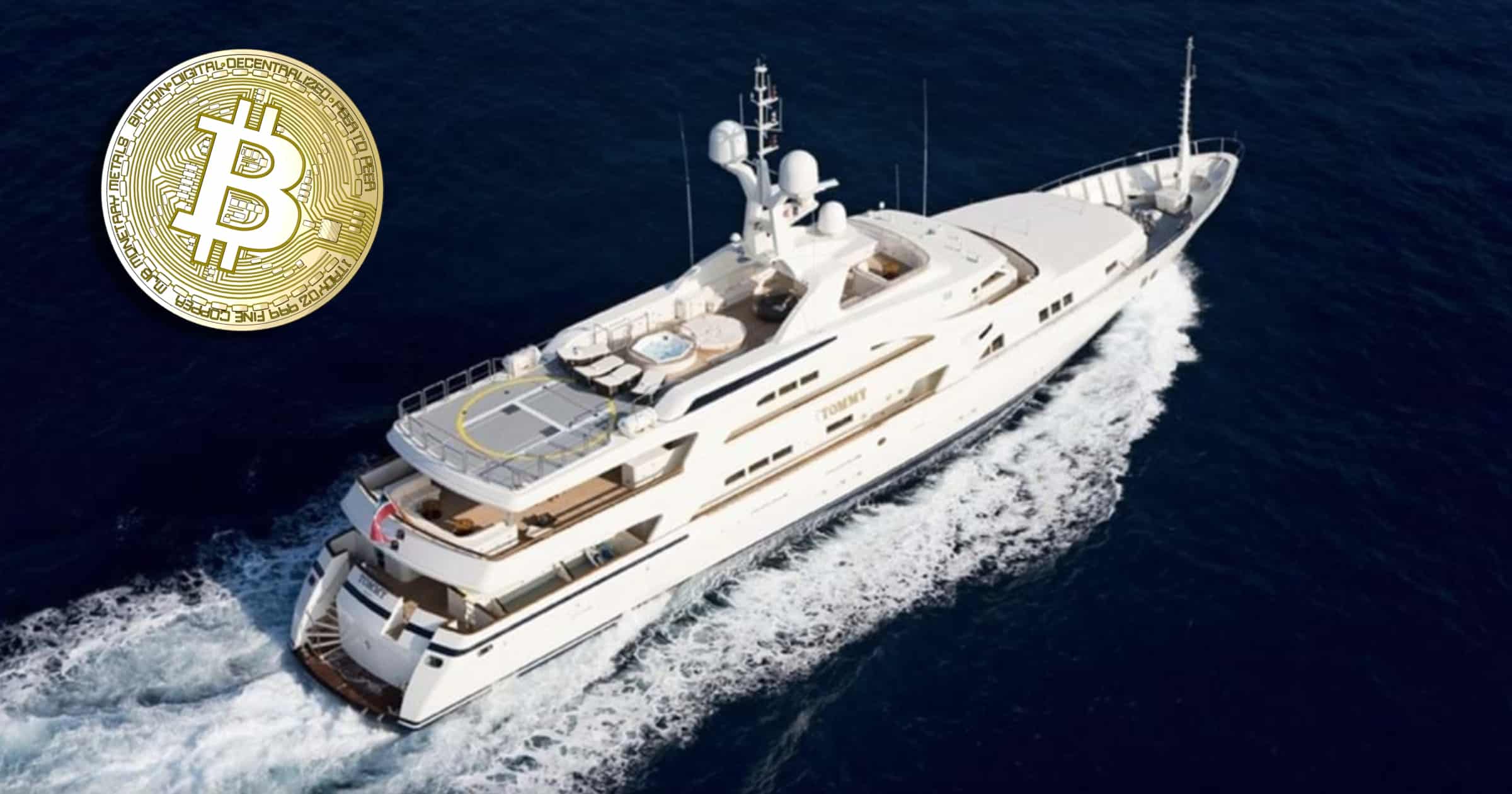 Nu kan du köpa en superyacht med bitcoin