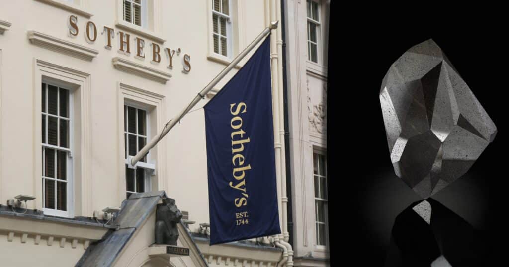 Sotheby's auktionerar ut diamanten "The Enigma" – vinnaren kan betala med bitcoin