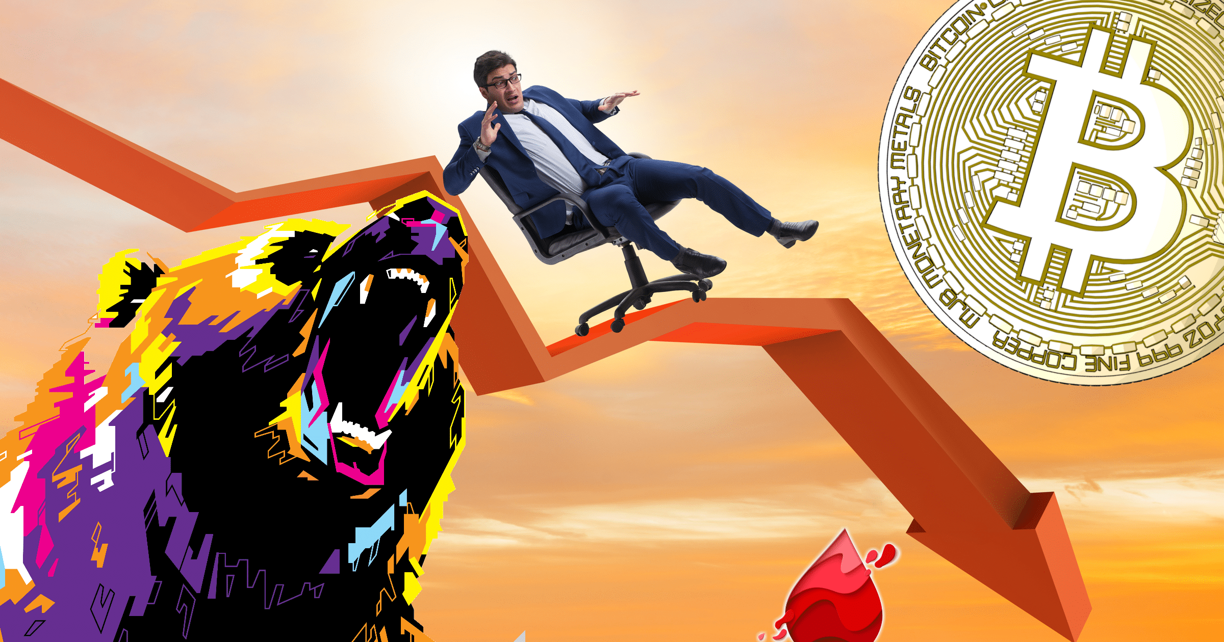 Analyschef på brittisk bank: Bitcoinpriset kan rasa 70 procent nästa år.