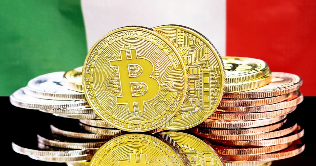 Italien ska införa 26-procentig vinstskatt på handel med kryptovalutor.