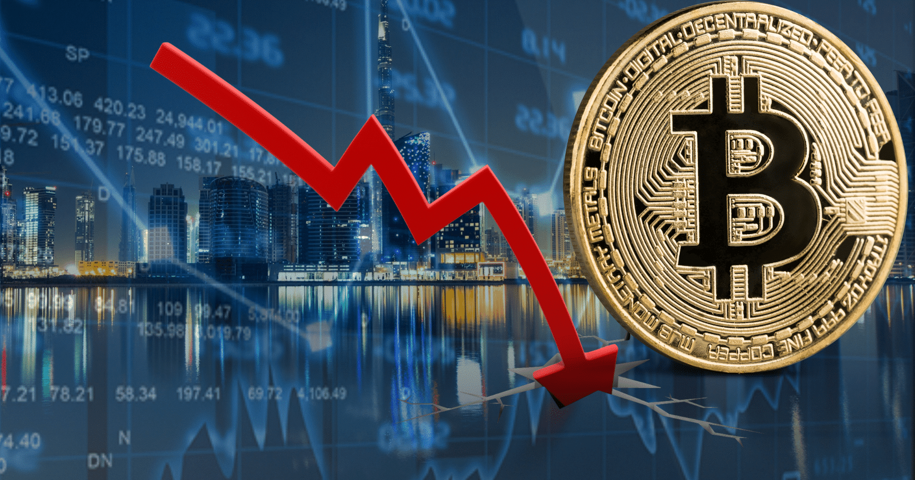 Banker orsakar prisras i bitcoin