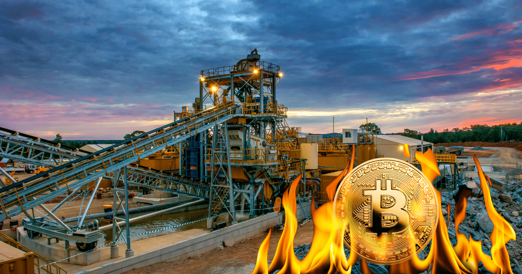 Olaglig kryptovalutamining upptäck i Ryssland