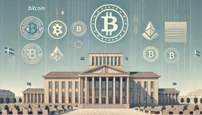 DALL·E 2024-06-25 10.06.20 - A horizontal image depicting a government building with a focus on cryptocurrency elements